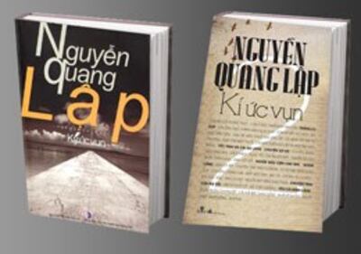 Cuốn Ký ức vụn của nhà văn Nguyễn Quang Lập. RFA files