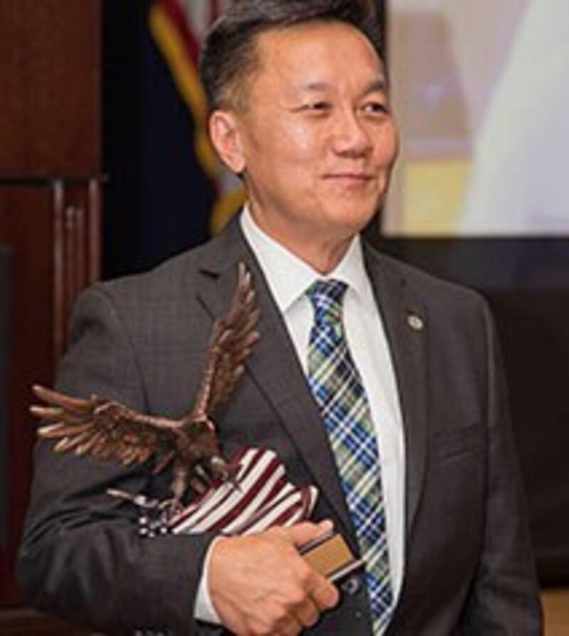 “全美越南裔美国人社团”董事范仲光博士（Trong Quang Phan）。（图片由本人提供）