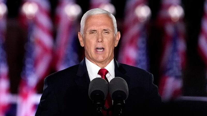 美国前副总统彭斯周三重申了前任政府对中共的强硬立场，并敦促现任政府对北京当局施加更大的压力。（美联社图片）