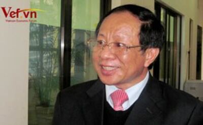 Phó chủ tịch thường trực Hiệp hội Chế biến và Xuất khẩu thủy sản VN Nguyễn Hữu Dũng. 