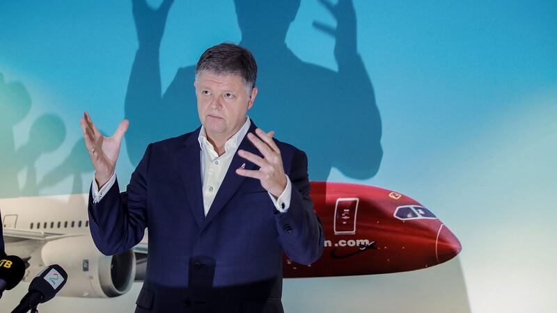 挪威航空首席执行官施拉姆(Jacob Schram)。(路透社)