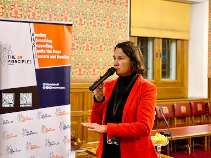 英国工党议员凯萨琳·韦斯特(Catherine West)。 (“29原则”提供)