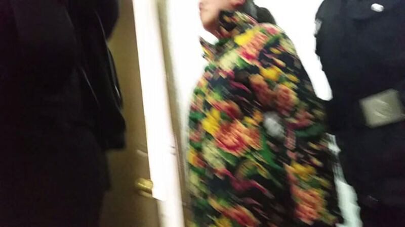 鐵流案同案被告，保姆黃靜，被判刑1年，緩刑1年。（維權人士提供）