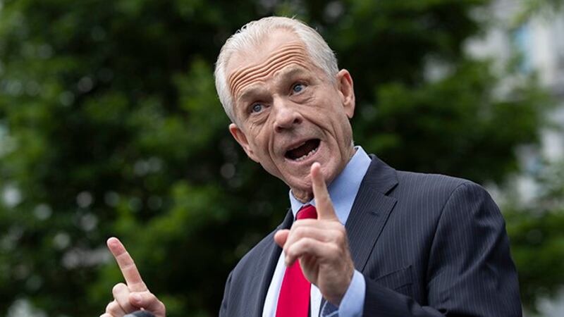 美国白宫贸易顾问纳瓦罗(Peter Navarro)(美联社)