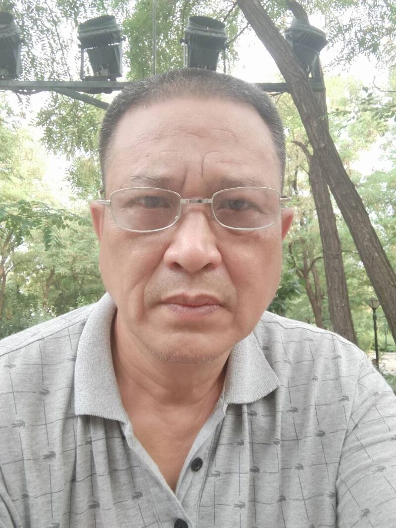 上海公民顾国平(图)认为,当局重判陈建芳无异于践踏普世价值。(顾国平独家提供, 拍摄日期不详)