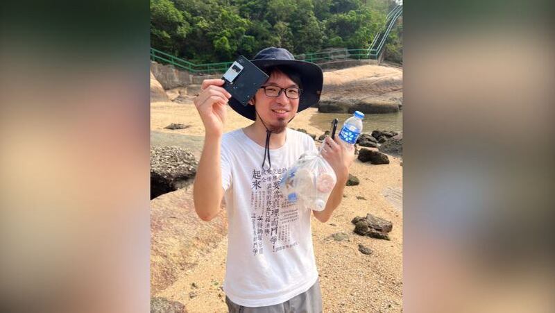 社民连副主席周嘉发(图)相信,警方采取截查行动与区议会选举逼近有关。(周嘉发独家提供,拍摄日期不详)