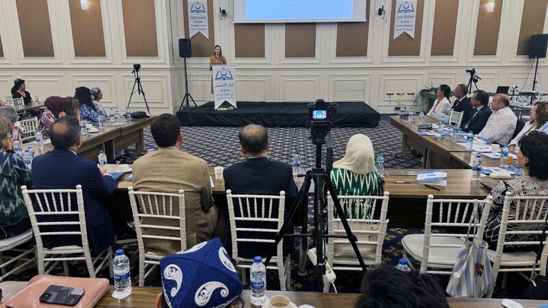 ئۇيغۇر ئاكادېمىيەسى ئۇيۇشتۇرغان «ئۇيغۇر ياشلىرىنى مىللىي مەدەنىيەت ۋە رەھبەرلىك بويىچە تەربىيەلەش كۇرسى» نىڭ كۆرۈنۈشى. 2024-يىلى 13-ئىيۇل، ئىستانبۇل