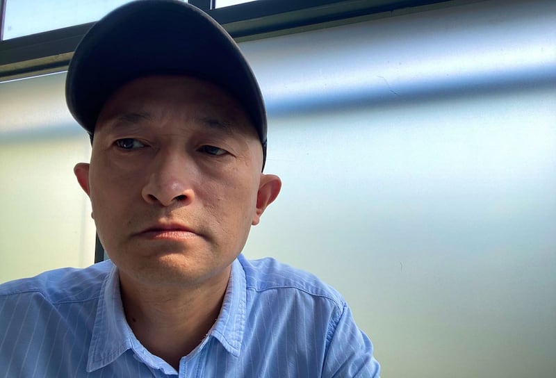 武汉人张海(图)对于武汉纺织大学外经贸学院学生因不满断电而示威表示理解。(张海独家提供,拍摄日期不详)
