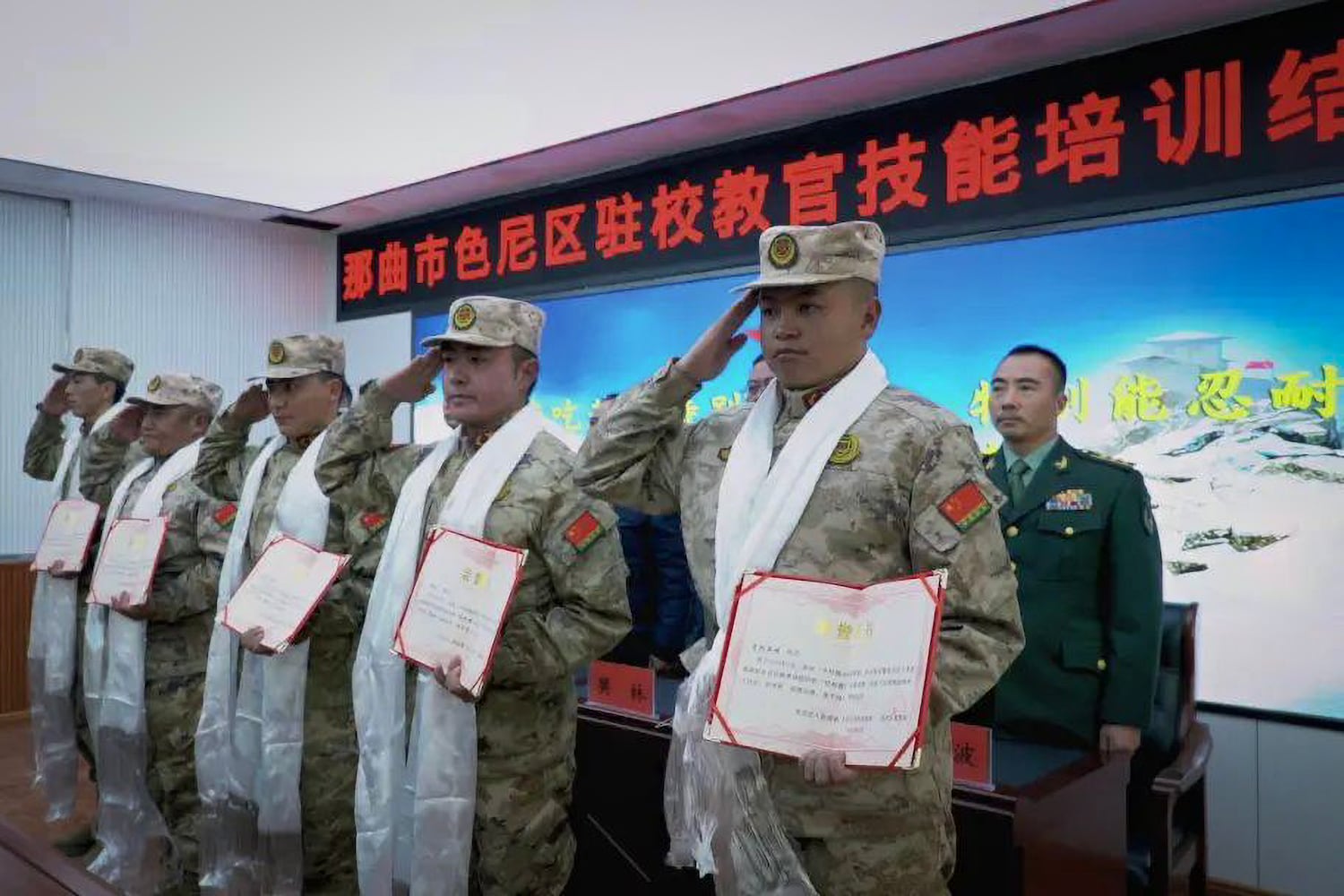 Retired military veterans who will be posted as 