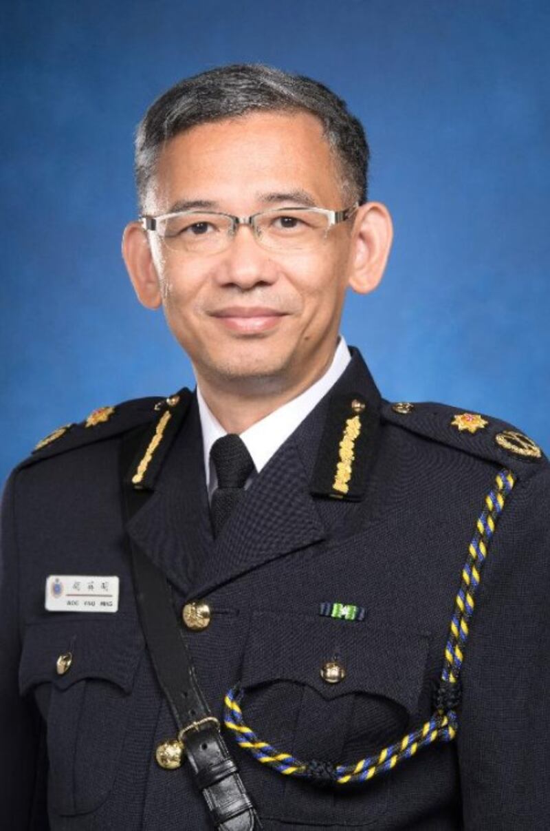 懲教署署長胡英明接受官媒訪問，批評近來有人打着「囚權」旗號，刻意抹黑懲教署。（香港政府新聞網）