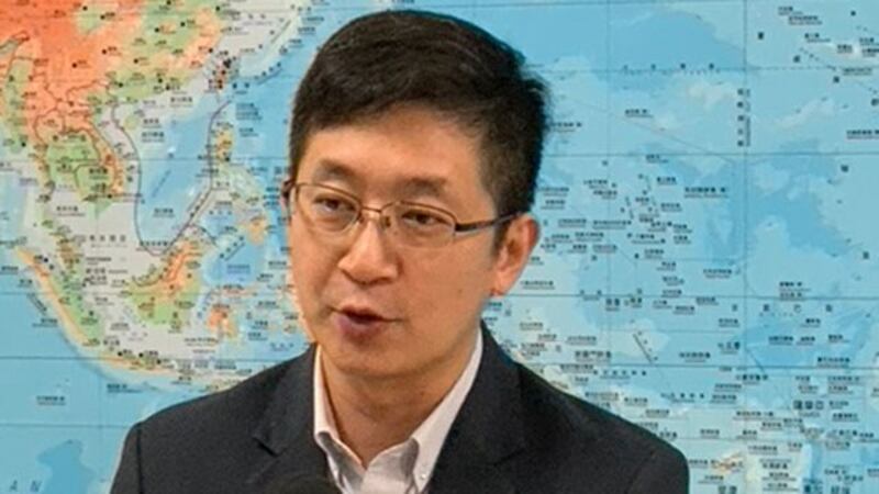 民进党立委蔡适应认为总统府内网并未遭骇。(记者 黄春梅摄)