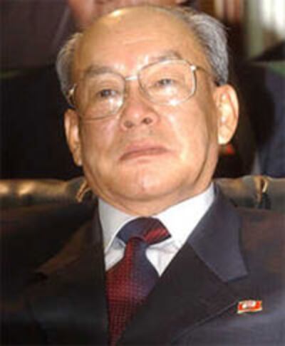 최근 해임된 양강도당 책임비서 김히택. (사진-연합뉴스 제공)