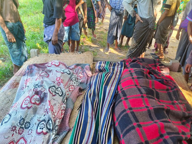 စစ်ဘေးရှောင်တွေ ရွာထဲပြန်ဝင်ချိန် လေကြောင်းတိုက်ခိုက်ခံရပြီး လေးဦးသေဆုံး