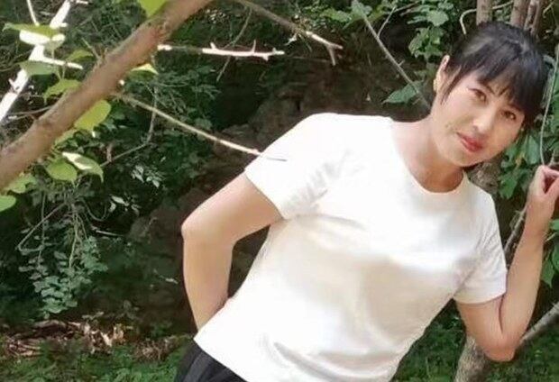 지난 2022년 중국에서 찍은 김철옥 씨 사진