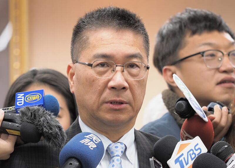 2019年12月4日，內政部長徐國勇︰絕不容許有心人士以賄選、選舉賭盤、暴力、假訊息影響大選。（鍾廣政 攝）