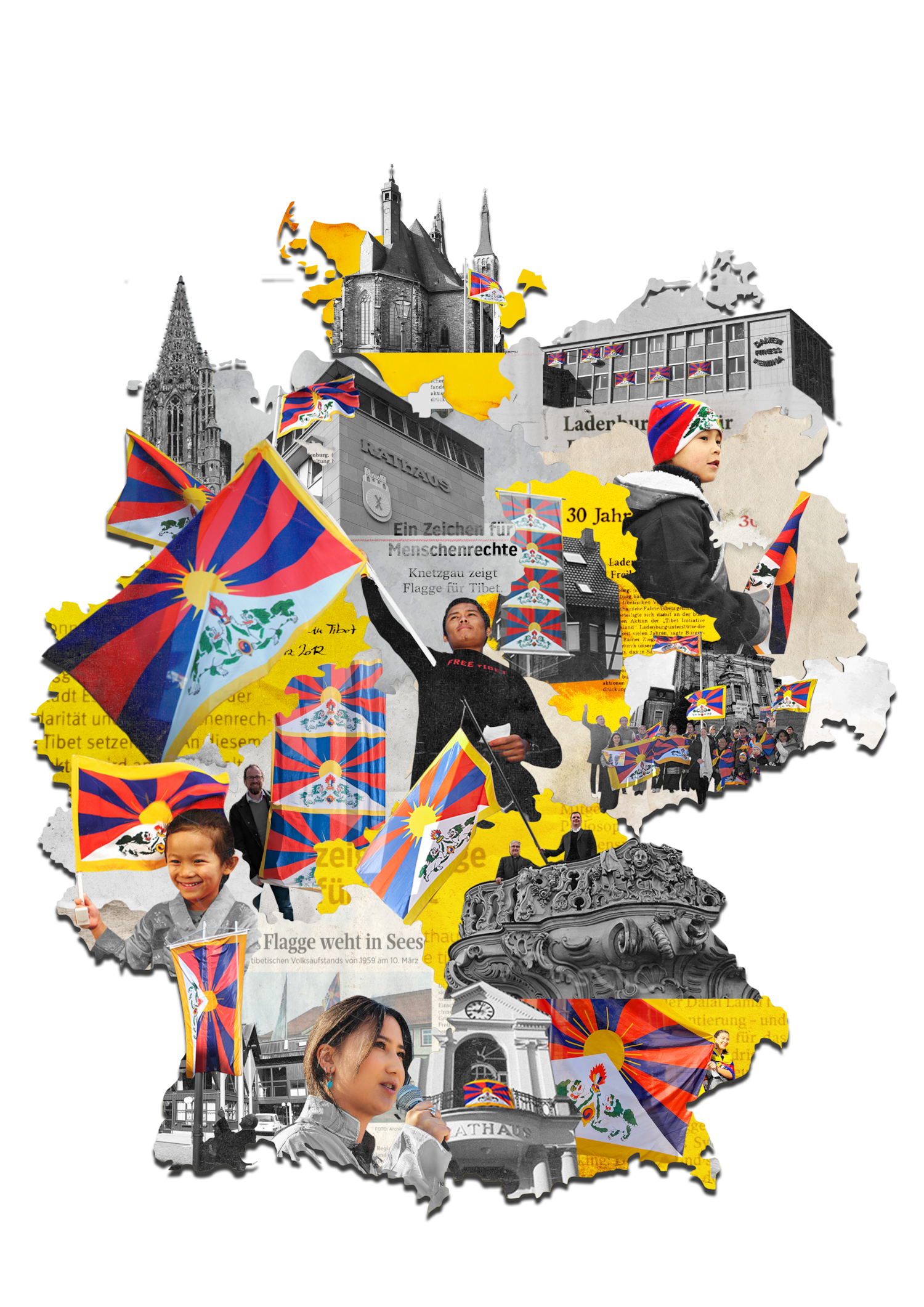 བོད་ཀྱི་རྒྱལ་དར་སྒྲེང་འཛུགས་བྱེད་མཁན་ཚོར་རྒྱ་ནག་གཞུང་གིས་ཡི་གེ་བཏང་འདུག