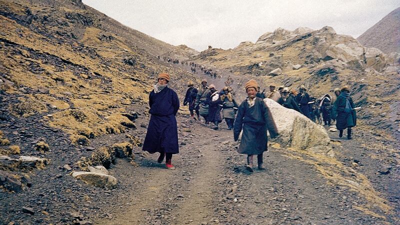 图片：西藏精神领袖达赖喇嘛1959年被迫流亡印度。（达赖喇嘛西藏宗教基金会提供） 