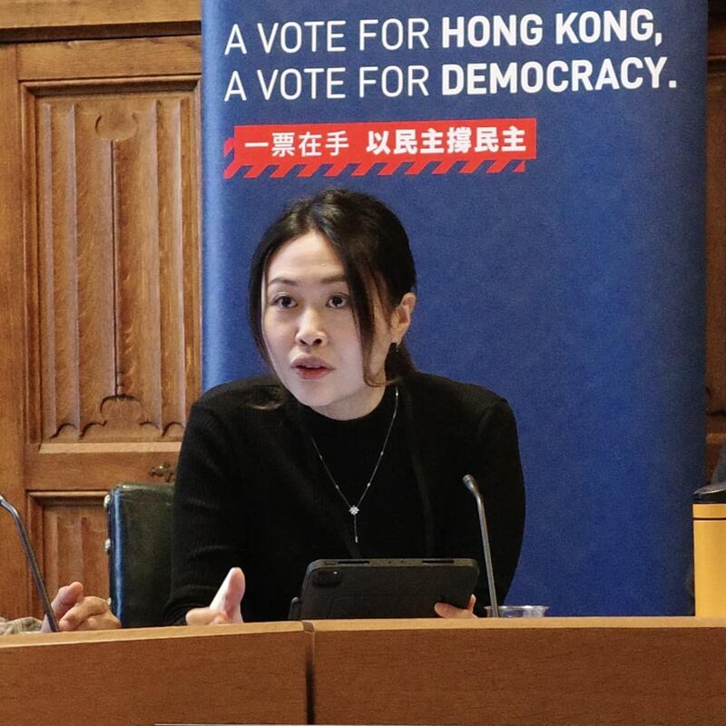 劉珈汶稱案件未開審已有一名被告死亡，不知道最終能否得悉真相。（劉珈汶facebook專頁）