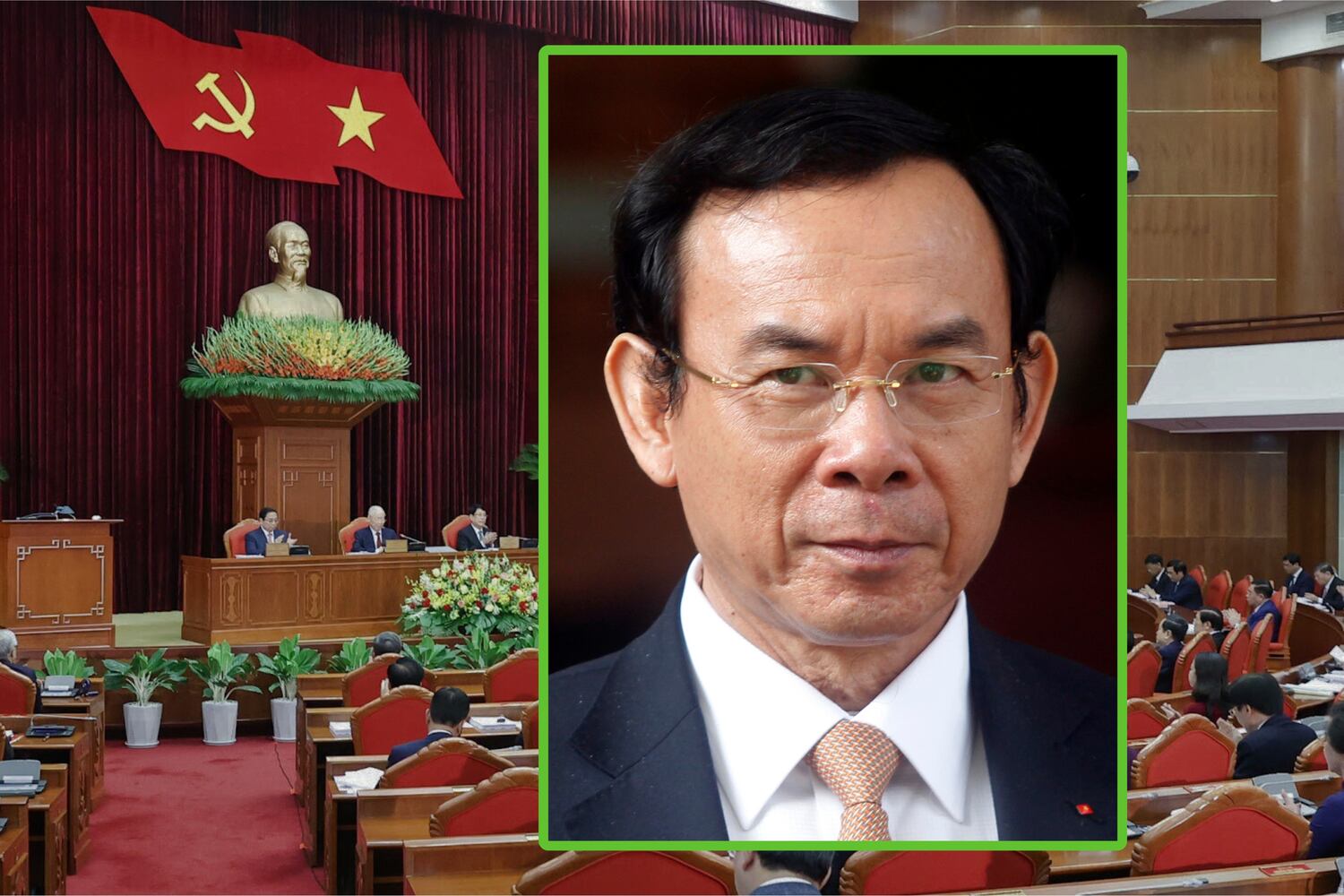 Vietnamese Politburo member and party secretary of Ho Chi Minh City, Nguyen Van Nen.