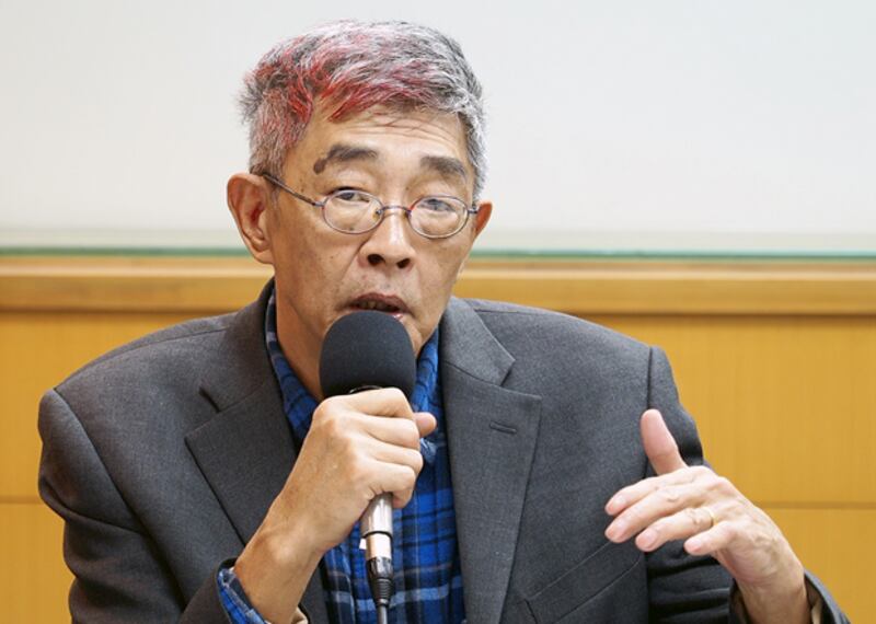 2020年4月24日，銅鑼灣書店前店長林榮基：習近平和中國所有皇帝一樣有統一中國夢想，很有可能提前收回香港和台灣。（鍾廣政 攝）