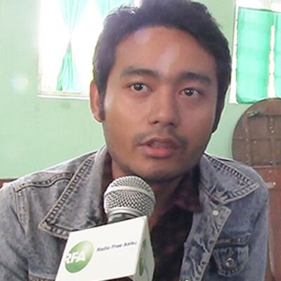 အသံအဖွဲ့ အမှုဆောင်ဒါရိုက်တာ မောင်ဆောင်းခ