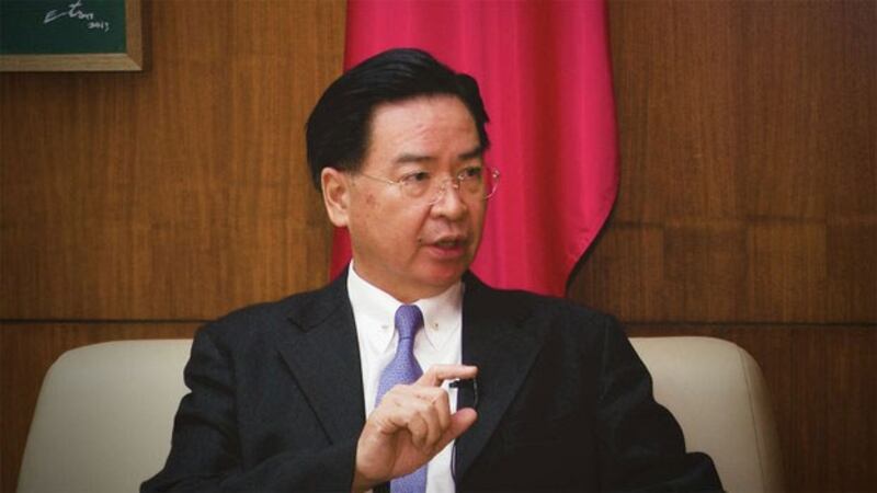 2019年1月9日台湾外交部长吴钊燮接受自由亚洲电台专访。(RFA)