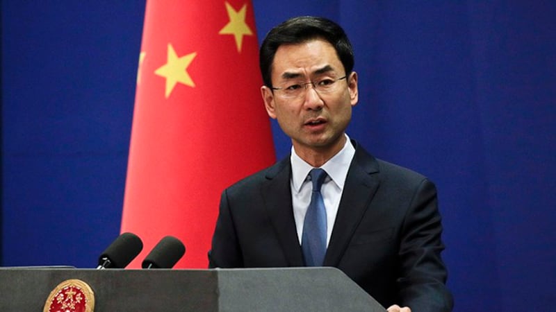 中国外交部发言人耿爽(美联社)