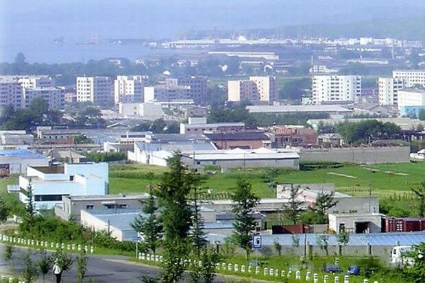 사진은 투자소개서에 실린 나선경제무역구의 전경.
