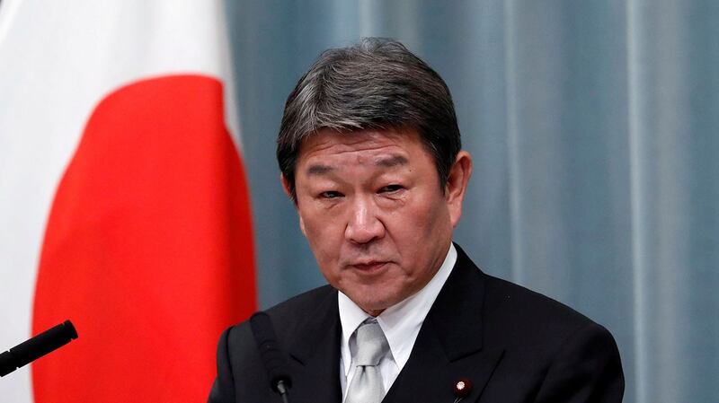 日本外相茂木敏充（路透社）