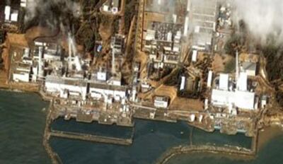 Nhà máy Fukushima. AFP photo