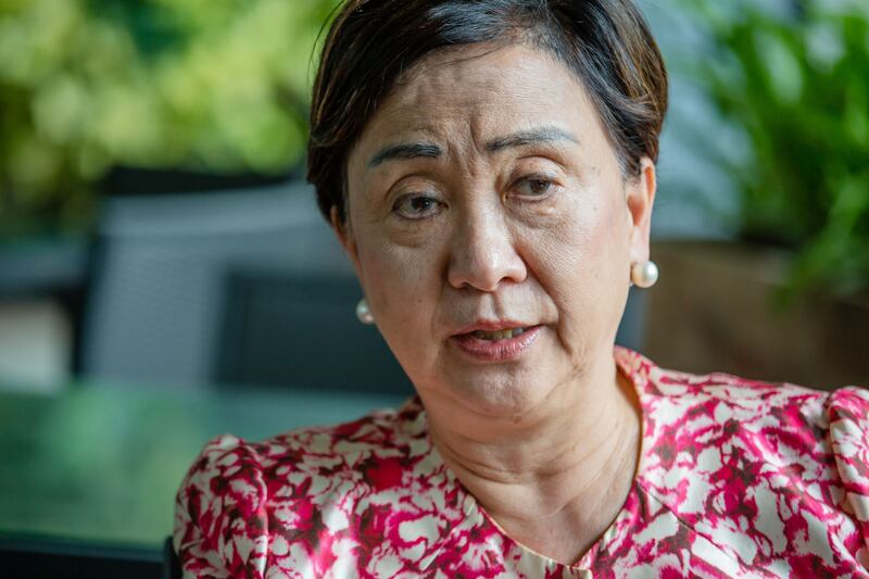 泛民元老劉慧卿說：「我相信透過一人一票的選舉，是最有代表性。」（張展豪 攝）