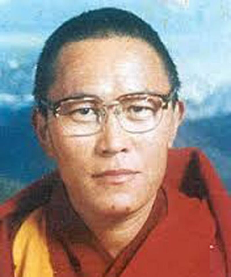 四川甘孜活佛丹增德勒仁波切被判無期徒刑,在獄中身體惡化,海外藏族組織呼籲中國當局允許他保外就醫。(照片來自西藏人權民主促進中心)