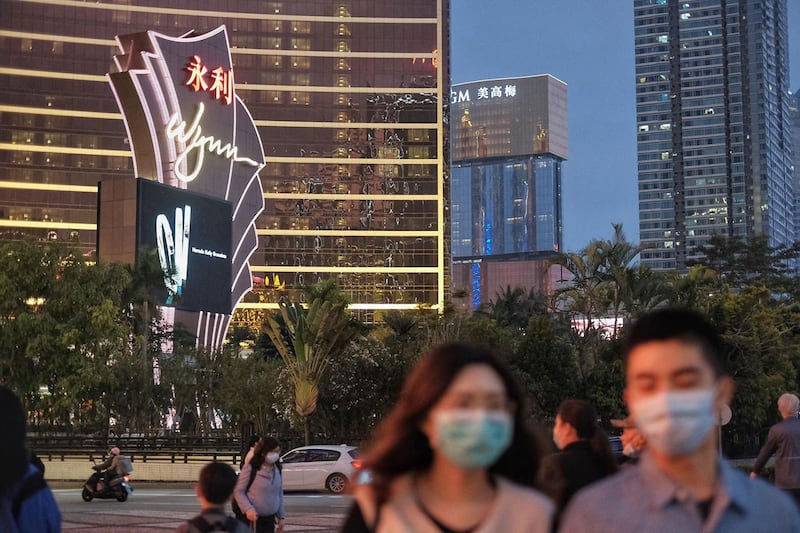大陆严打资金外流加上疫情肆虐，使澳门博彩业面临空前危机。（崔子钊独家提供，拍摄日期不详）