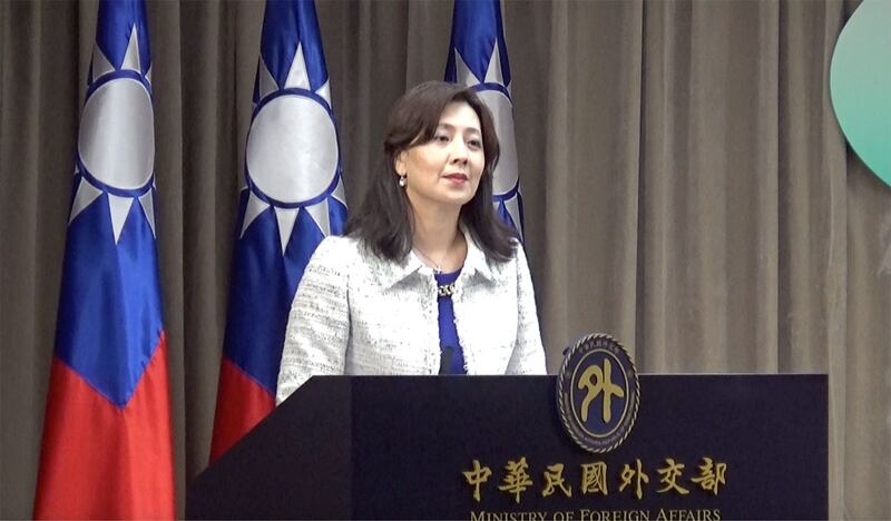 台湾外交部发言人欧江安表示,吴钊燮应邀发表演讲,说明了台湾的国际处境。(RFA资料照)