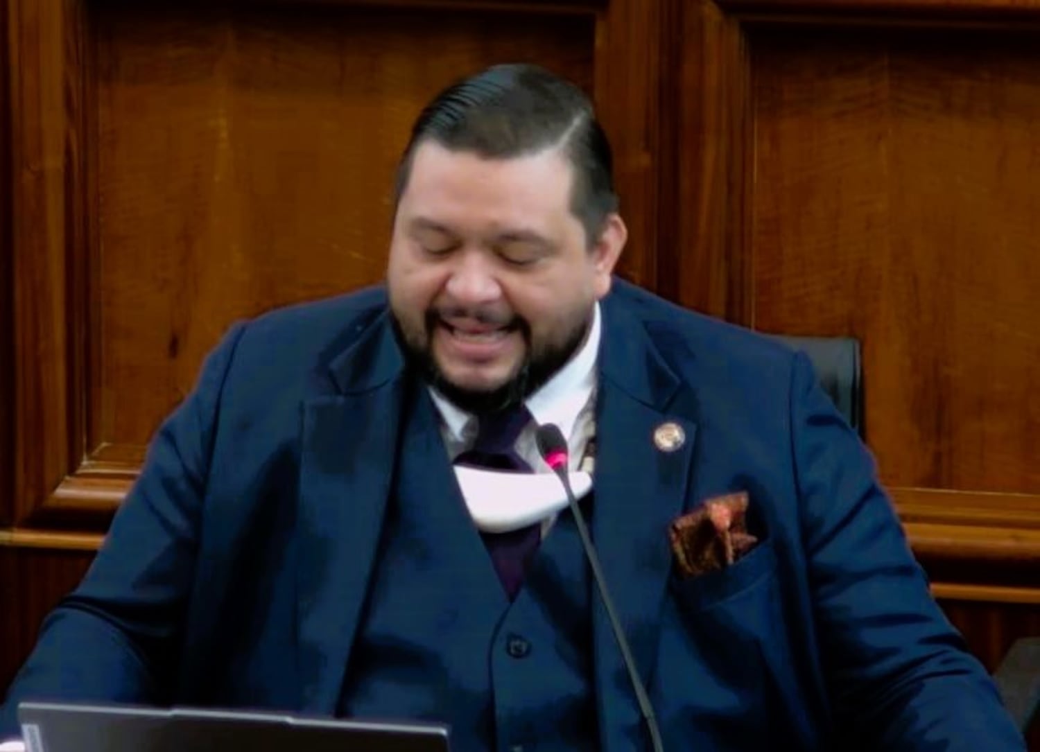 Sen. William Parkinson of the Guam legislature in an undated photo.