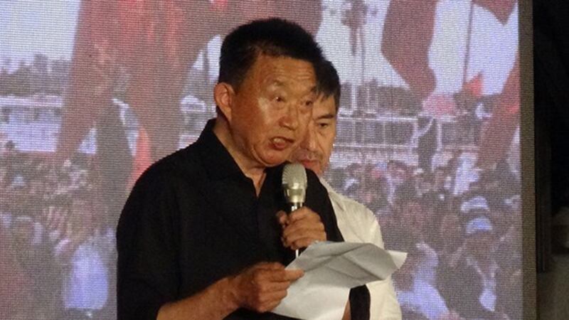 六四亲历者、美国哈佛大学访问学者郝建（记者夏小华摄）