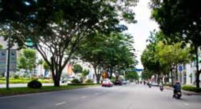 Khu đô thị Phú Mỹ Hưng ở Nam Sài Gòn, do Đài Loan đầu tư tại Việt Nam. RFA PHOTO.