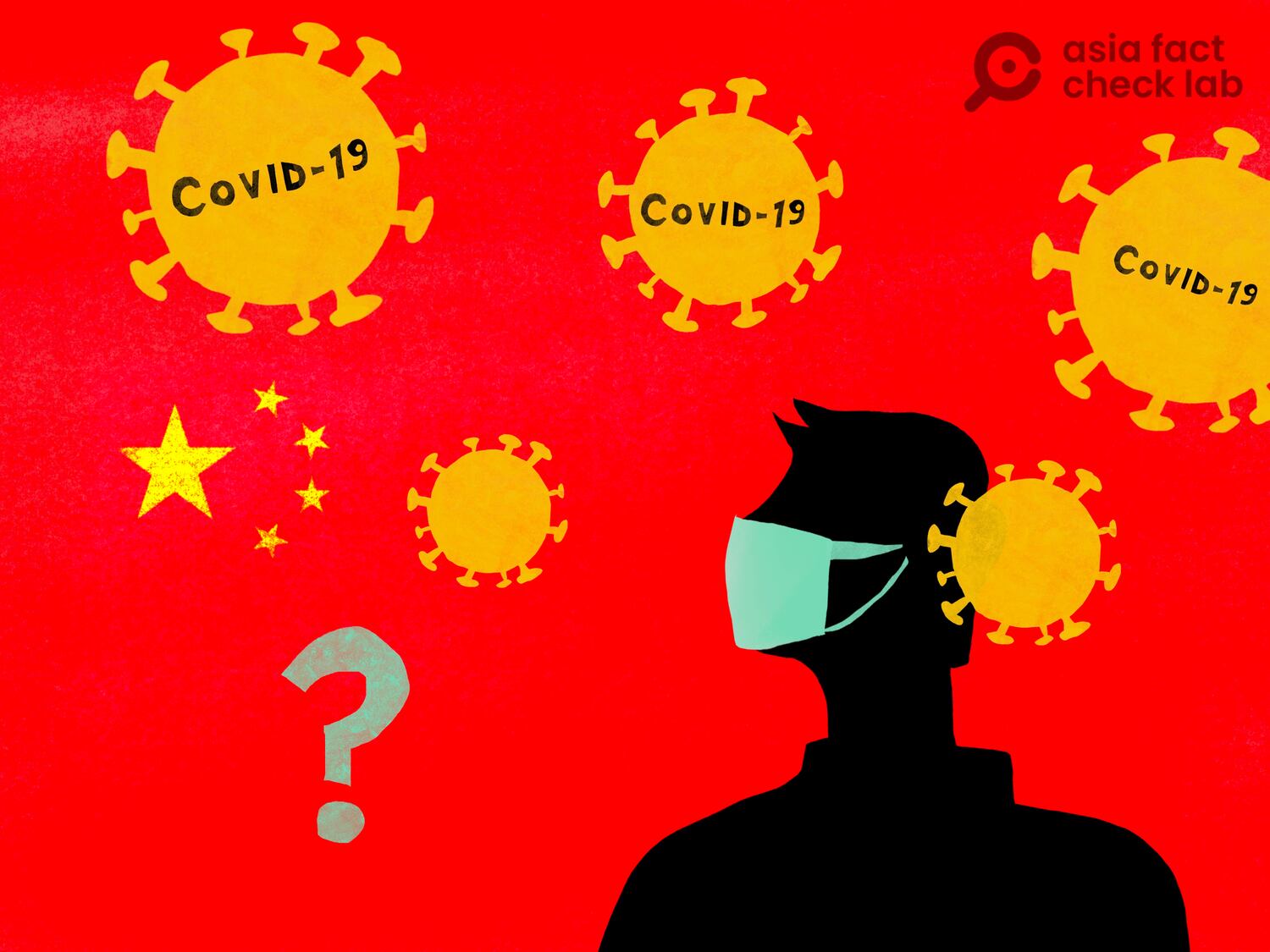 Does a photo show COVID patients in China in December 2024?