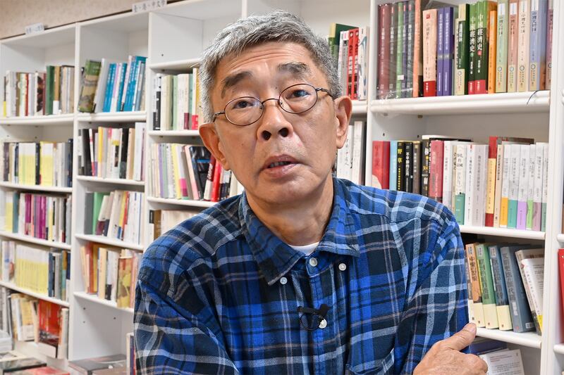 2021年4月20日，台灣銅鑼灣書店店長林榮基：這次判決對三名被告加重刑期，相信能產生一定阻嚇作用。（鍾廣政 攝）