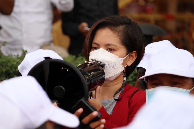 Chhim Sithar是柬埔寨勞工權益支援工會（Labor Rights Supported Union）主席，為賭場工人爭取權益。（受訪者提供）