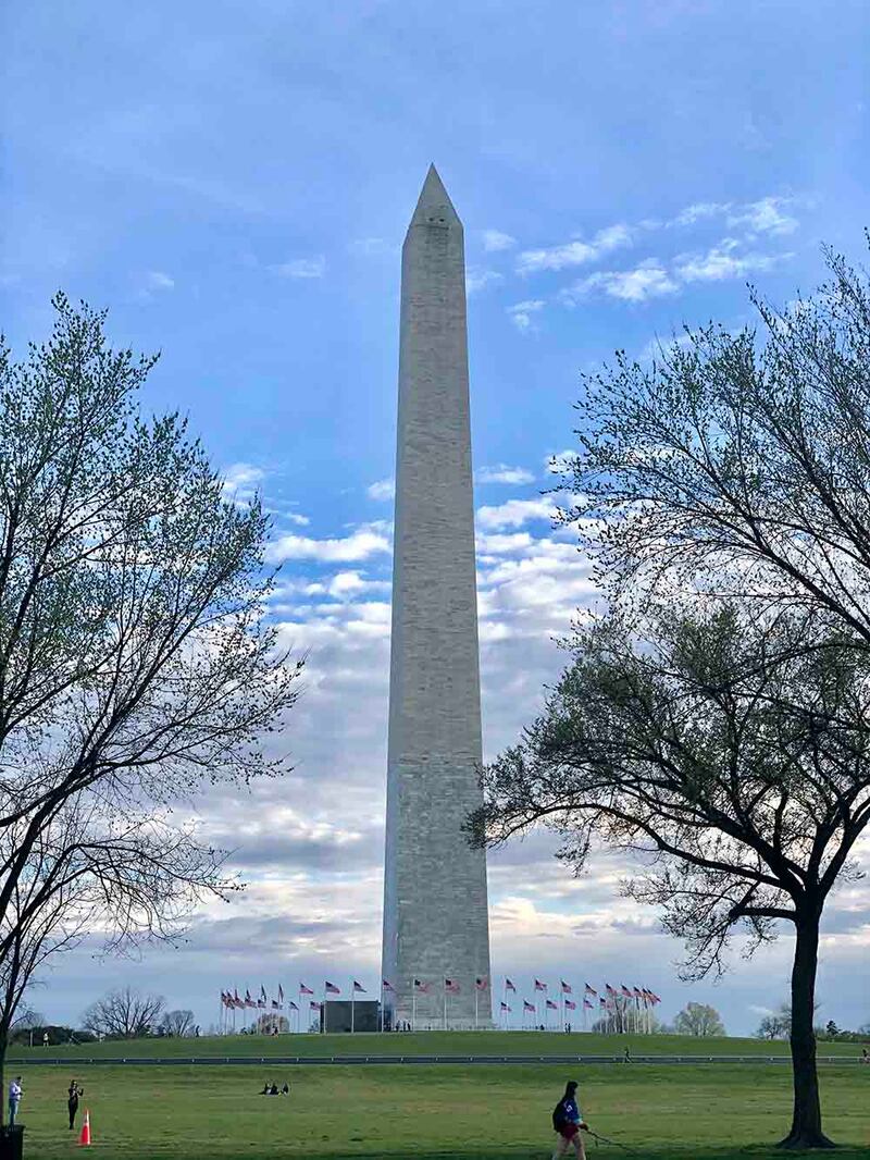 華盛頓紀念碑（Washington Monument）（霍亮喬 攝）