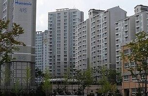 사진은 경기도 성남시 백현동 동판교 백현마을 국민임대아파트.