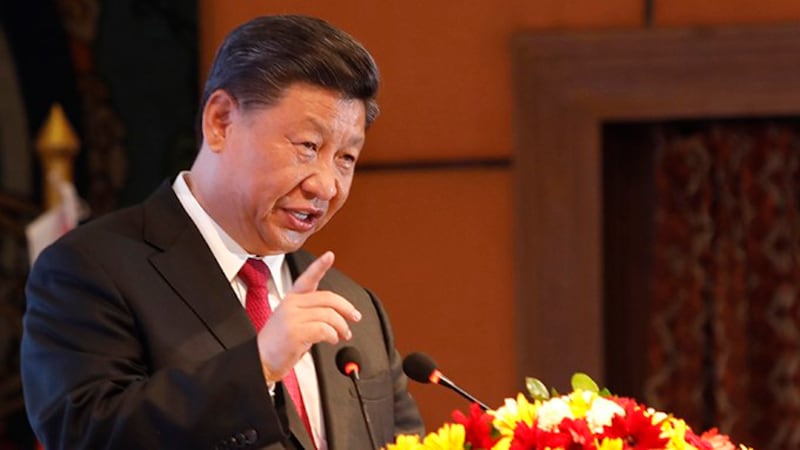 文革时期曾遭到红卫兵殴打的现任中国领导人习近平(美联社图片)