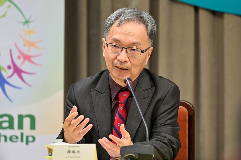 衛福部長薛瑞元就指,台灣未能加入WHO是世界的損失,並可能造成防疫缺口。(鍾廣政 攝)