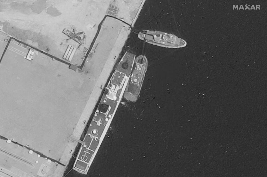 Damaged Chinese ship now under repair, satellite images show – Radio ...