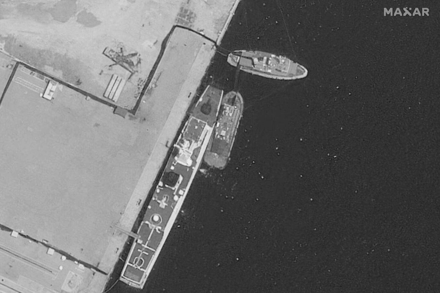 Damaged Chinese ship now under repair, satellite images show – Radio ...