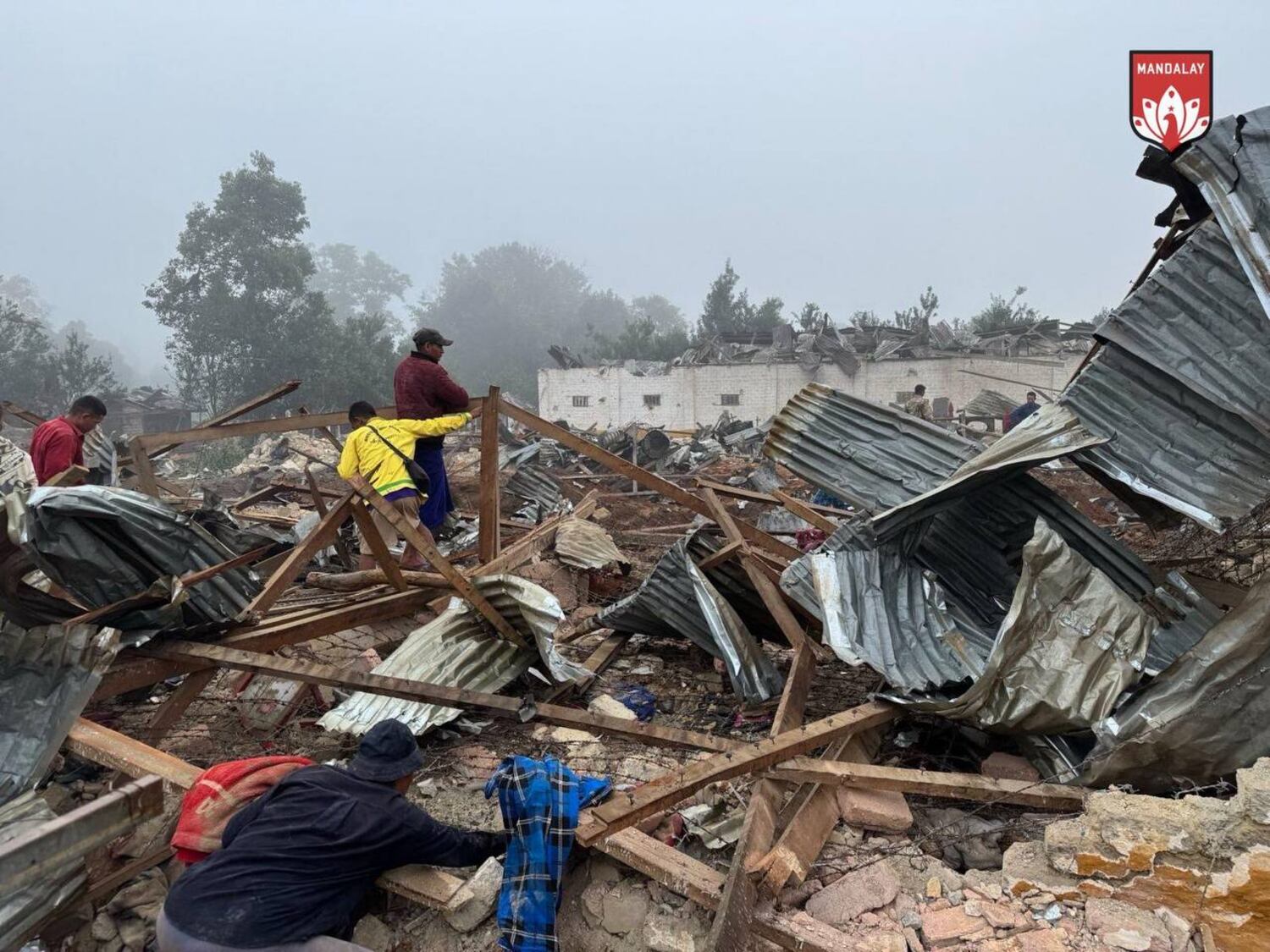 Myanmar junta bombs captives held by insurgents killing 12