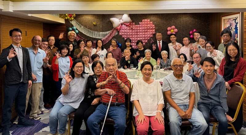 民主黨上周六(9日)舉行周年晚宴，但規模由高峰時期筵開50席，「縮水」到只有4席。（衛斯攝）