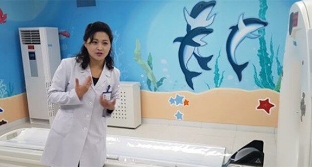 사진은 옥류아동병원의 CT촬영실 모습.