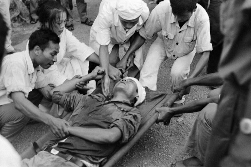 HÌnh minh hoạ. Hình chụp hôm 25/8/1978: một người lính Việt Nam bị thiệt mạng trong một trận tấn công của Trung Quốc vào Đồng Đăng, Lạng Sơn